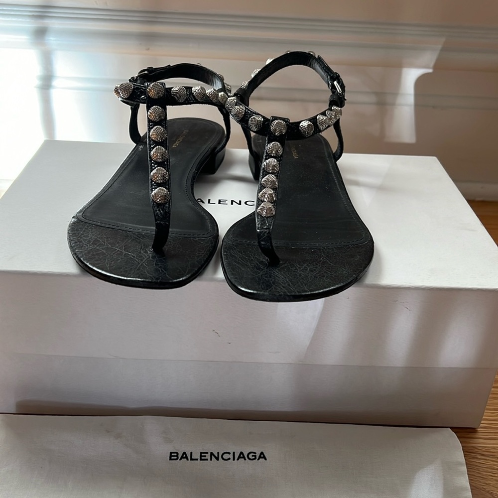 Balenciaga studded sandals
